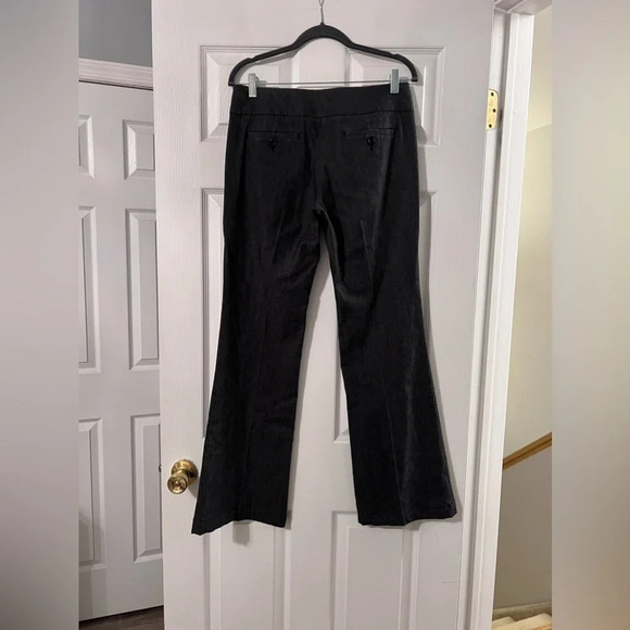 Theory Marcus D North Dakota Gray Flare Dress Pants Size 6 - Picture 7 of 8